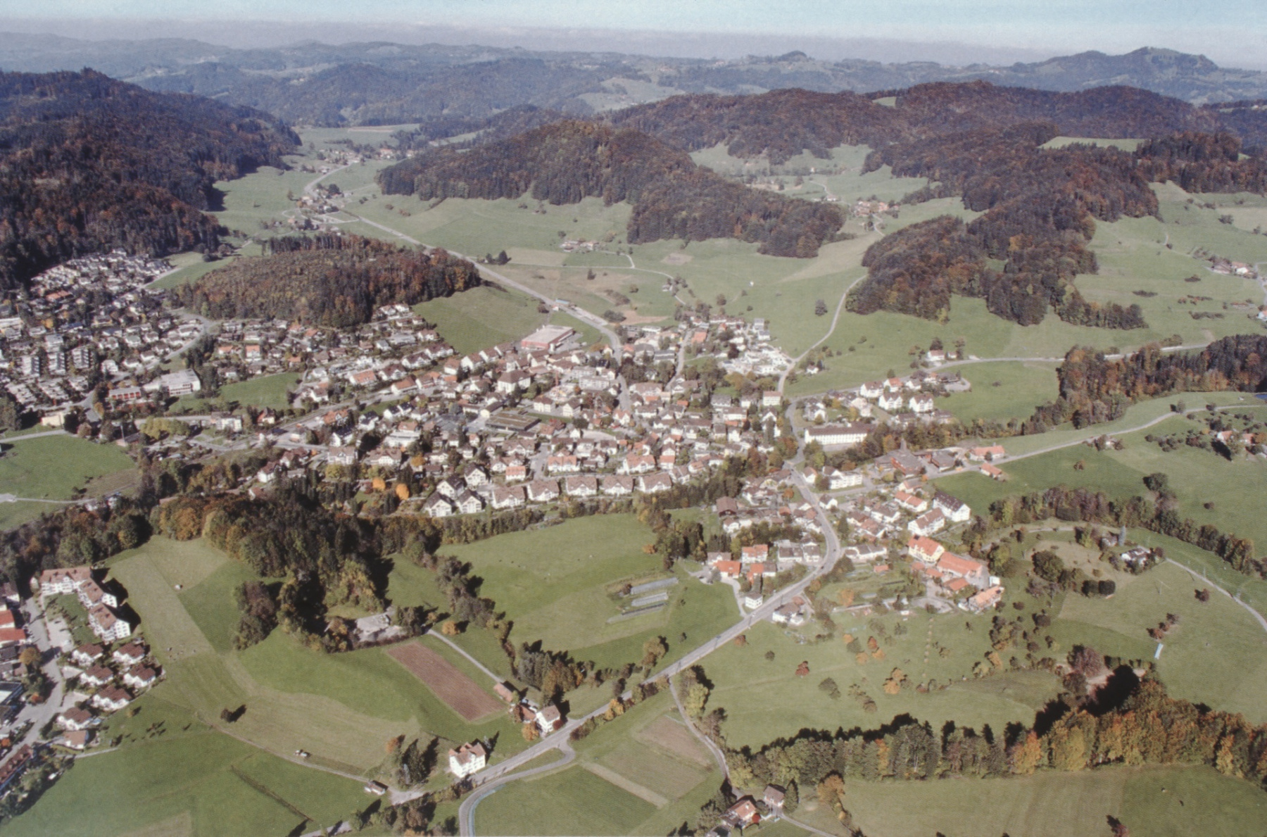 Luftaufnahme Rtg Neuthal Mühlestrasse Dorf