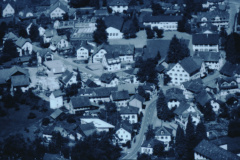 Luftaufn. Swissair Detail Dorfzentrum
