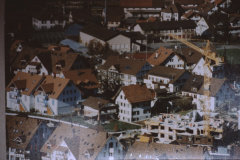 Luftaufnahme Schulhaus Dorf