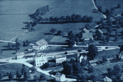 Luftaufnahme Swissair Bahnhofquartier Doppel