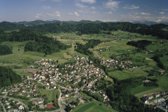 Luftaufnahme, Bäretswil, Rtg Bettswil-Wappenswil