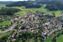 Luftaufnahme, Erweitertes Zentrum Bäretswil