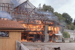 Hof Oberdorf Schönaustr 24, Brand