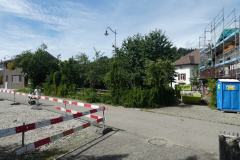 Pfarrhausstr. geplanter Spielplatz, Blick Rtg Lettenberg