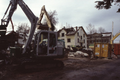 Abbruch des Hauses an der Schulhausstr