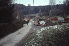 Hüttenstr, Verbreiterung der Strasse