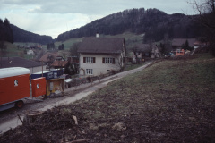 Hüttenstr, Erschliessungsarbeiten