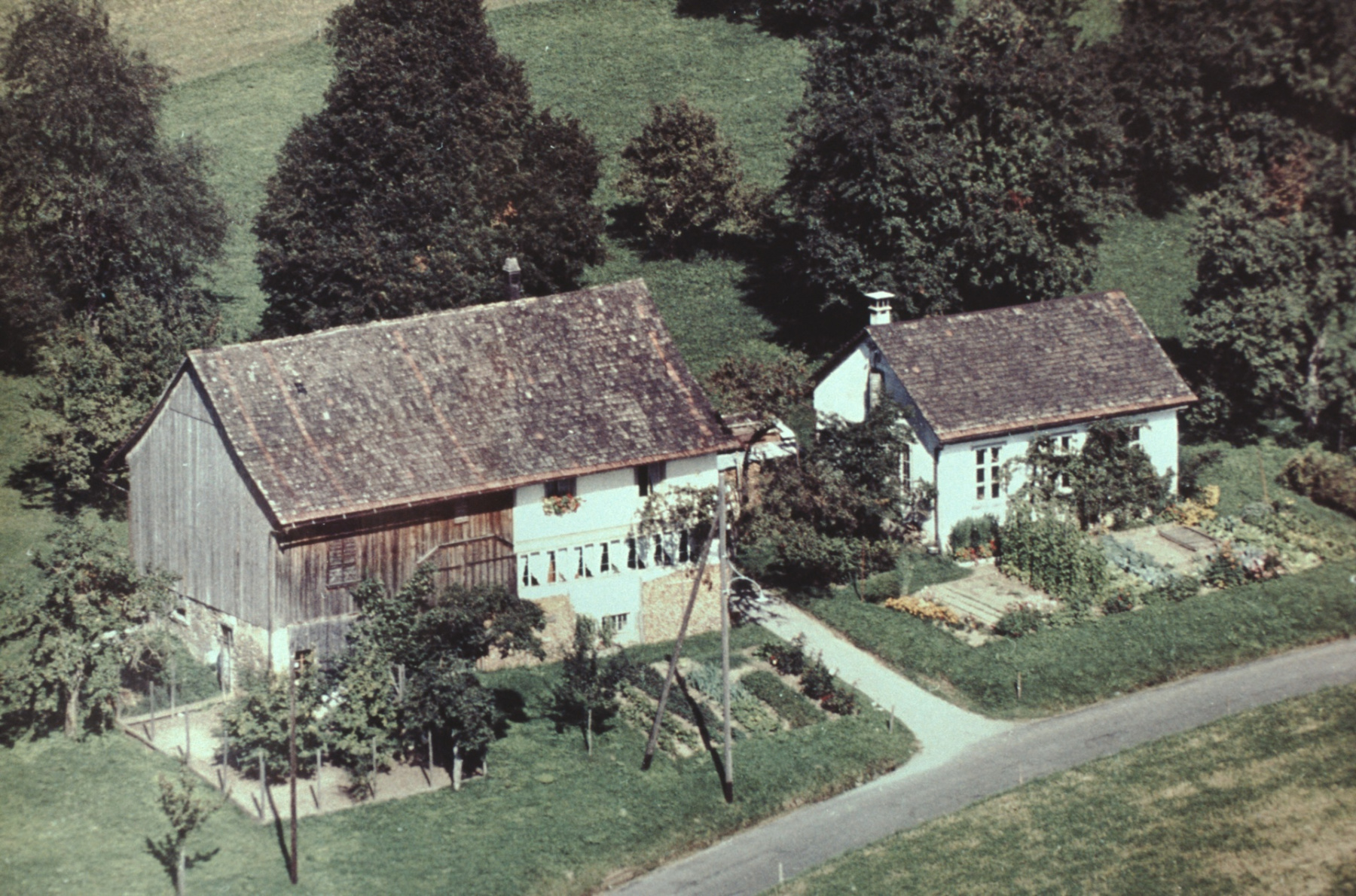 Haus Schreiner Wirth, Luftaufnahme
