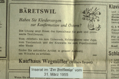 Kaufhaus Wegmüller