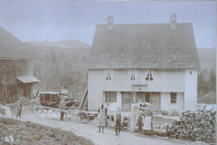 Liegenschaft Stössel mit Kutsche, Waswies