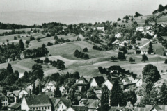Blick auf das Dorf von oberhalb Waswies