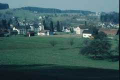 Blick von der Steigstr, Spörri Fabrik und Spörri Kosthaus