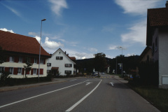 Das ehemalige Restaurant Schürli am Dorfeingang