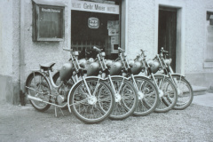 Velo-Meier, Ausstellungslokal Bahnhofstr 1, Werkstatt an der Kirchstr