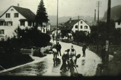 Wetzikerstrasse, Oberdorf, Anbringen des Hartbelags