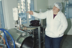 Andrea Zemp in ihrer Käserei