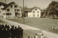 Blick von der Käserei Rtg Restaurant Freihof (kein Schulhaus Oberdorf)