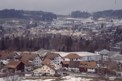 Schürli + Adetswil von der Steinweid aus, mit Überbauung Stapfeten