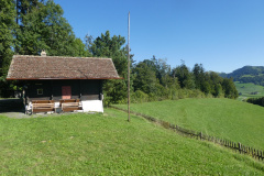 Naturfreundehaus Waldeggli, Blick gegen Glärnisch / Aubrig