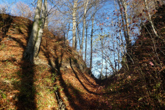 Burggraben von Westen
