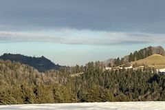 Jakobsberg. Blick auf Hörnli und Sonnenhof
