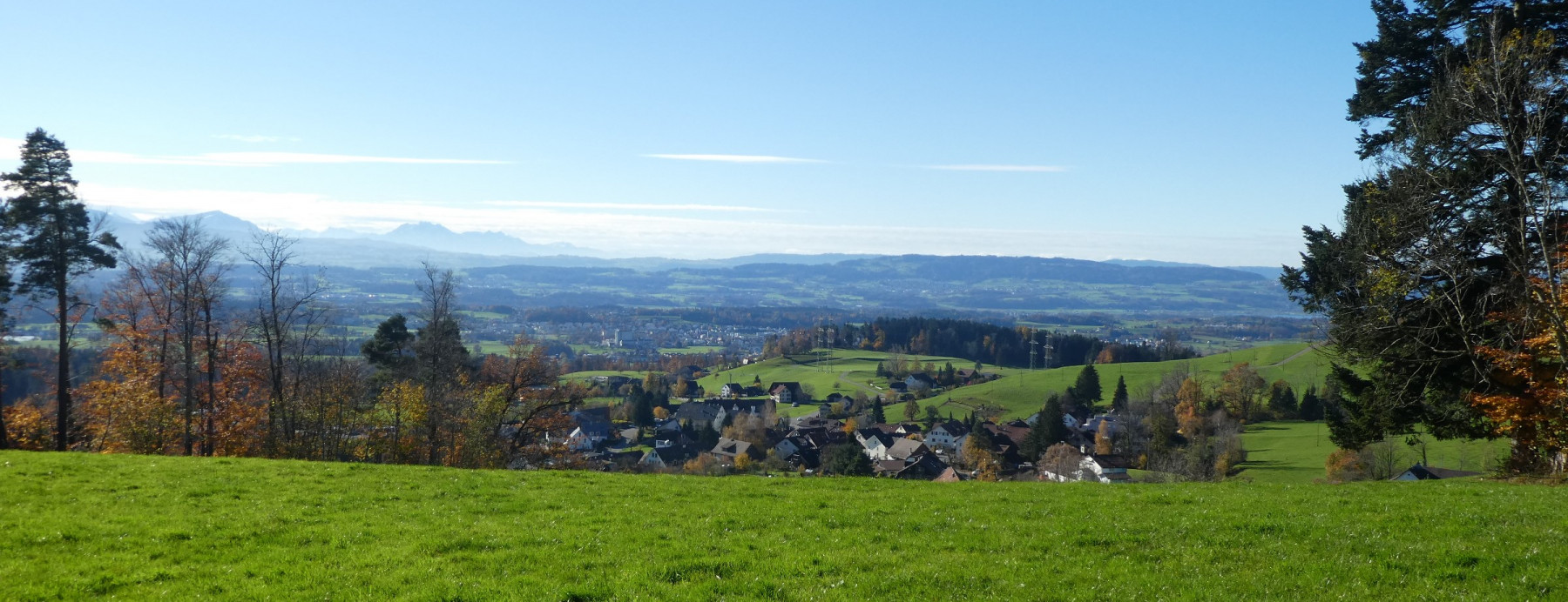 Adetswil. imHG Rigi, Pilatus, Pfannenstiel und Greifensee