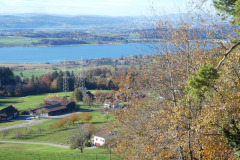 Rosinli, Blick auf Wabig, Egglen, Pfäffiker- und Greifensee, Dübendorf