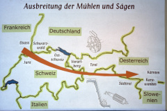Diaschau 1, Ausbreitung der Mühlen & Sägen