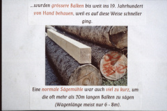 Diaschau 1, wurden grössere Balken