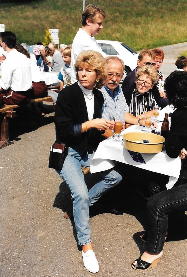 Brunnenfest 1995, Rosmarie Bachmann, Markus und Ruth Rotweiler