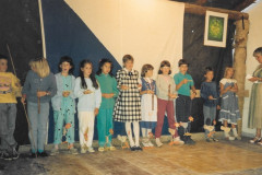 Brunnenfest 1987, Martha Zimmermann mit 3. Klasse