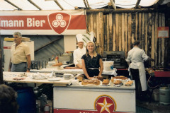 Brunnenfest 1987, Bruno Meier, Peter Egli, NN und Hanspeter Leutwyler