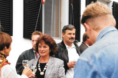 Brunnenfest 1995, Piera Egli, Emil Heusser, Annelies und Hans-Peter Hulliger