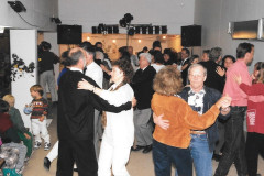 Brunnenfest 1995, Hans Linder (hinten) und Max Schmid