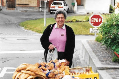 Brunnenfest 1995, Käthi Meier, mit Brunch