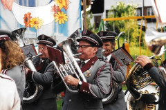 Brunnenfest 1995, Musikverein mit Köbi Graf, Hans Zimmermann, Erwin Gredig