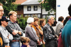 Brunnenfest 1995, Hp Eckhardt, nn, Peter Zollinger, Trudi Reiss, Annelies Dobler, Erika Schwarz, Georg Mathis
