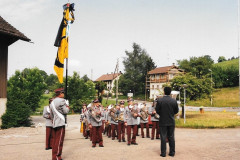 Brunnenfest 1995, Musikverein auf Alpenblick Platz