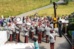 Brunnenfest 1995, Musikverein auf Alpenblick Platz