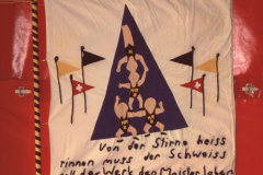 Männerturntag, Fahne erstellt durch Frauenriege