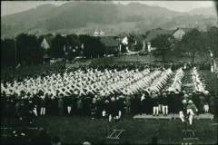 Turnfest mit Schauturnen und Fahnenweihe im Schürli 1921