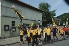 Empfang TV vom Eidg, Umzug Bärenplatz-Bahnhof-Turnplatz Letten