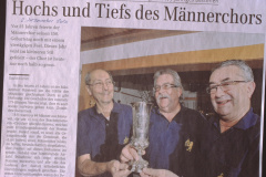 Hochs und Tiefs des Männerchors, ZO