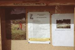 Naturschutzverein, Vereinskasten Bärischür