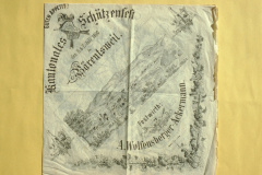 Schützenverein, Kant.Schützenfest, Papierserviette von Willi Kägi