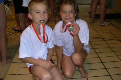 RZO Kidsliga1 1998 in Uster, Roy Eberle und Sarah Heim