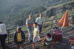FCB Reise Monte Tamaro - Monte Lema. Casanova, R. Scherhag, Niffenegger, F. Scherhag