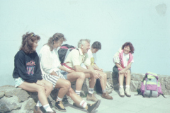 Ausflug Alpstein. Susi Richartz, Ursi Lerf, Peter Lerf, Helene Casanova, Iris Bächtold. Ausflug Alpstein. Susi Richartz, Ursi Lerf, Peter Lerf, Helene Casanova, Iris Bächtold.