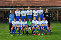 FCB C-Junioren 2014. Trainer Raul Rodriquez Trainer
