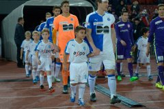 FCB-Junioren als Einlauf Kids bei GC 2015